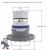 This is the basic measurements for the Power Series Jets... 
Note: The Blue Threaded ring is not available separately...   