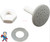 Galaxy Air Injector, 3/8" Slip Barb- Gray, Air Blower Jet