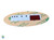 Gulf Coast Spa Oval Overlay, Topside Control (Pump,Light, High. Low)