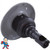 Jet Internal, Rising Dragon, Threaded, Quantum, 3-3/8" face diameter, Directional, Stainless Steel, Gray