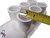 Water Manifold (6) 1/2" Slip Ports Flow Thru 2" Slip x 2" Slip