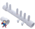 Air Manifold, 3/8" Barb, 6 Port, Flow Thru, 1/2" Slip 