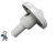 Air Control, Stem Assy, HAI, Slimline, 1", White