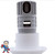Jet Internal, American Products, Luxury, 3-1/2" face diameter, Roto, Textured Scalloped, White