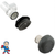 Valve, Waterfall or Neck Jet Control, On/Off Valve, Waterway, 1" Slip x 1" Slip Single Port, Gray