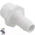 Barb Adapter, 3/4" Barb x 1" Street
The Barb side will measure 3/4" on the outside and the tube that fits on it measures 3/4" ID and 1" OD. The glue side would measure 1 1/4" OD and would glue inside of a fitting that measures 1 1/4 ID.