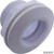 Wall Fitting,Fiberglass Long Body,1-1/2"mpt x 1-1/2"fpt,Wht