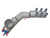 This is an example of this fitting used between (2) 2" Plumbing fittings.. In this case a tee and a manifold.. 