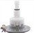 Jet Internal, Pentair, Cyclone Micro,  3" face diameter, Directional, 5 Scallop, Dark Gray, Icon Hot Tub Neck Jet
This is a Full Shut off Neck Jet only found in a. few hot tubs so it is really rare.. Image Icon is one brand.. 