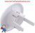 Jet Internal, Pentair Luxury Micro, 2-1/2"face diameter, Directional, 5 Scallop, White
Note: These jets look very similar looks to the Waterway 2 1/2" Jet except the Water jets have (4) Tabs on the back instead of (2) tabs like this jet...