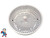 Suction Assembly, WW, 3-1/2" Hi-Flow, 2-3/8"hole size,1-1/2"s,White ,w/o Vac Brk