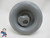 Jet Internal, Pentair, Cyclone Luxury, 3-1/2" face diameter, Swirl, Scalloped, Dark Gray