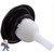 Jet Internal, Pentair Cyclone Jet, 5" face diameter, Swirl, 5 Scallop, Black