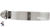 Stainless Steel Worm Clamp 1-3/4" to 2-3/4"
