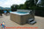 Cover Lift, E-Z Lifter, Hot Tub Loop Style Coverlift Black Powder Coated
This is an example of the coverlift holding the cover in the middle position when either opening or closing..