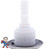 Jet Internal, CMP, Typhoon 300, 3" face diameter, Directional, 5 Scallop, Textured, Dark Gray