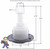 This is the basic measurements of a CMP Typhoon 300 Series jet and although the Waterway HTP55-270-1731 Diffuser looks similar they will not work on this jet. 