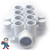 Manifold, 3/4" Slip, 8 Port, Flow Thru, 1-1/2" Slip x 1-1/2" Spigot/Street