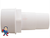 Hose Adapter, 1-1/2"spg x (1-1/4"/1-1/2") Hose Barb
