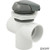 Diverter Valve, WaterWay , 2"x 2" x 2" , 3 Port, Top Mount, Notched, Gray, Complete