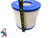 Filter, Cartridge, 35sqft, 2-1/8"ot, 2-1/8"ob, 4-15/16", 4-5/8" 3oz, Pair