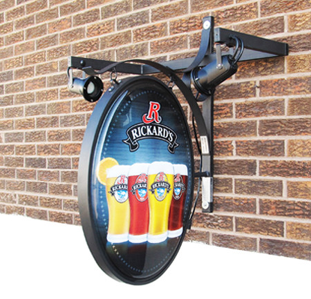 Lighted Pub Sign Rickards UBC Group Canada