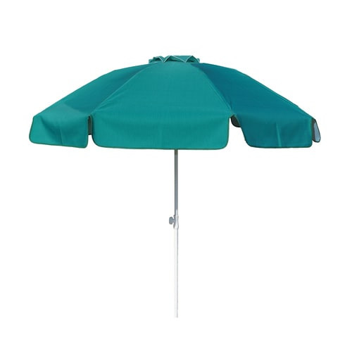 Round Patio/Beach Umbrella 6 ft (8 ribs), Metal/Fiberglass frame
