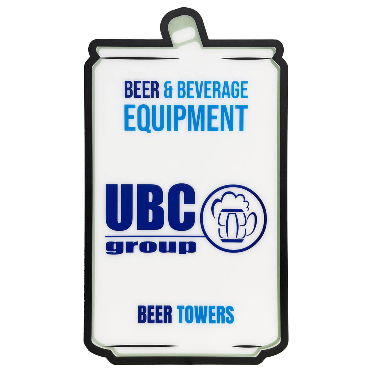Illuminated Sign - Can, One Sided, Flat Printing, Custom Branded | UBC ...
