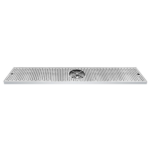 Countertop Drip Tray, 45" x 7", Centre Rinser