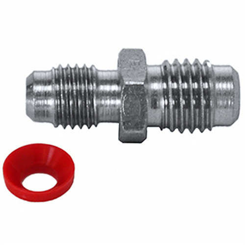 3/8"NPT x 1/4" Male Flare Fitting with red washer for Cold Plate