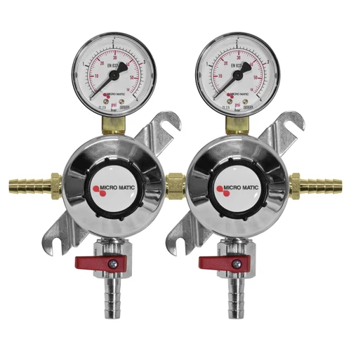 Secondary Regulator, Secondary, 2 products, plug-barb, MicroMatic