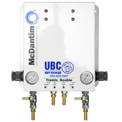 McDantim TrumixTM Blending Panel, Double Outlet Blending Panel, up to 60 kegs/hr