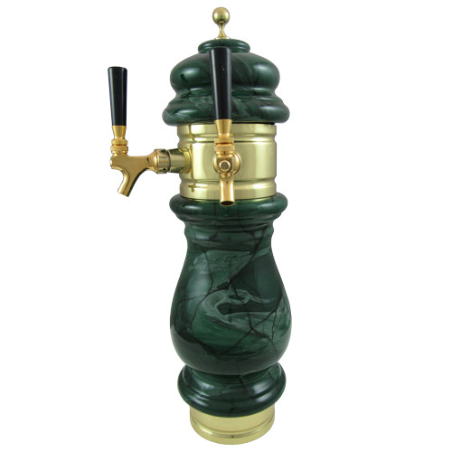 Ceramic Tower, 2 Taps, Gold, Glycol