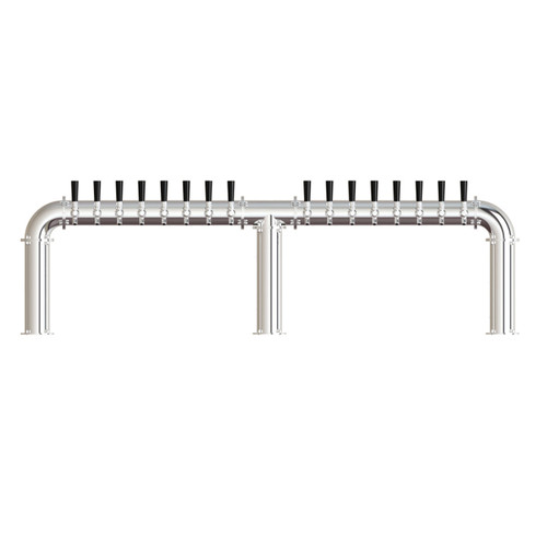 Stainless Steel Tower ARCADIA 16, 3" Body, Polished