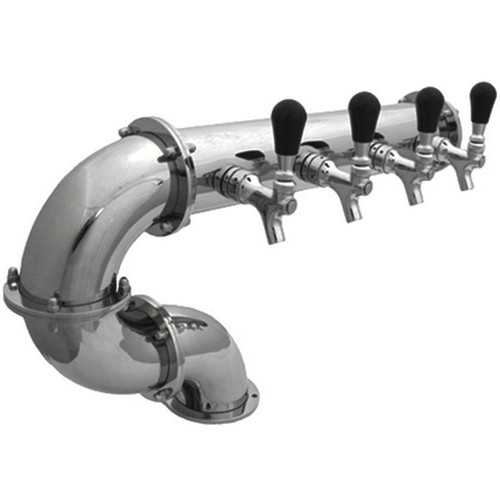 Stainless Steel Tower JG 4 Taps Left Stainless Steel Tower JG 4 Taps Left