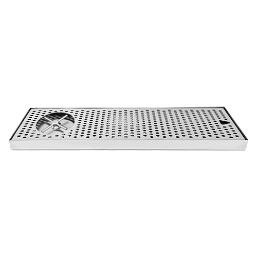 Countertop Drip Tray, 20" x 7", Side Rinser