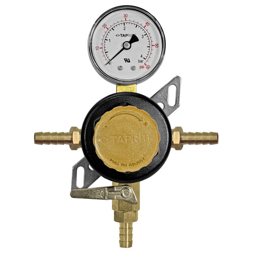 Secondary Regulator, 1 product, 1/4" barb barb, 1/4" shut off, TAPRITE Secondary Regulator, 1 product, 1/4" barb barb, 1/4" shut off, TAPRITE