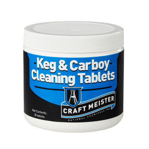 Beer line Cleaner, 30 ct Keg and Carboy cleaning tablets