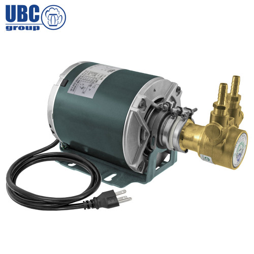 80 GPH PROCON PUMP AND MOTOR ASSEMBLY (COMPLETE WITH FITTINGS AND CLAMP), DUAL VOLTAGE 100-120V-200-240V, UBC 80 GPH PROCON PUMP AND MOTOR ASSEMBLY (COMPLETE WITH FITTINGS AND CLAMP), DUAL VOLTAGE 100-120V-200-240V, UBC