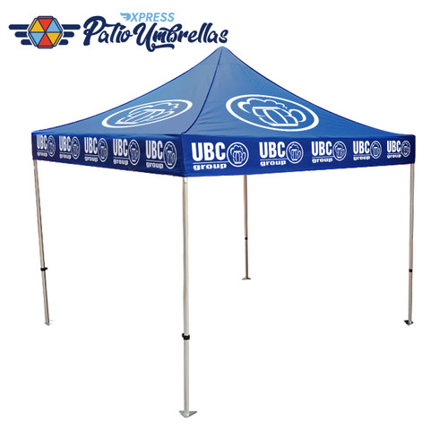 Patio Tent 10x10, Aluminum Heavy Duty Frame, Custom Branded Patio Tent 10x10, Aluminum Heavy Duty Frame, Custom Branded
