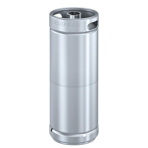 SCHAEFER SUDEX KEG, 1/6 BBL, STACKABLE, D-TYPE FITTING, STAINLESS STEEL 304 SCHAEFER SUDEX KEG, 1/6 BBL, STACKABLE, D-TYPE FITTING, STAINLESS STEEL 304