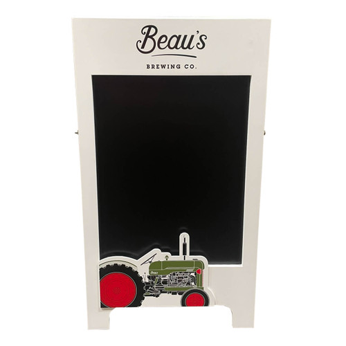 A-Frame Folding Chalkboard, White Wooden Frame A-Frame Folding Chalkboard, White Wooden Frame
