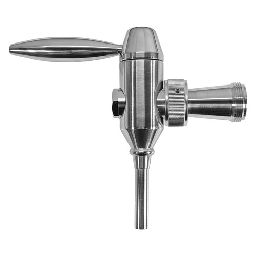 Domestic Faucet, Side Pull, Stainless Steel, Flow Control (New) Domestic Faucet, Side Pull, Stainless Steel, Flow Control (New)