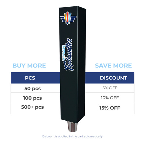 Custom Beer Tap Handle WD-16 Wooden Custom Beer Tap Handle WD-16 Wooden