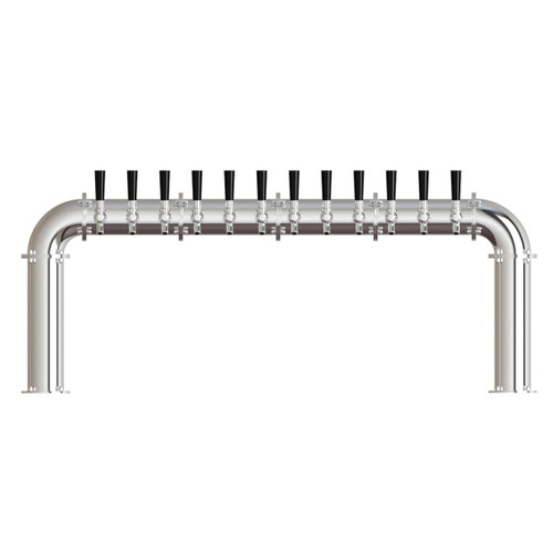 Stainless Steel Tower ARCADIA 12, 4" Body, Polished