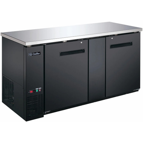 Back Bar, 2 doors, 69" wide, 27” Deep