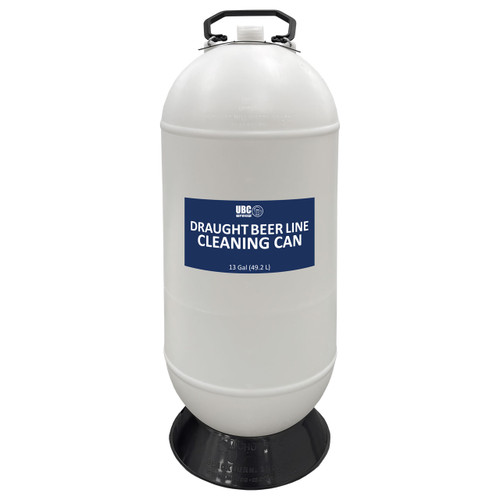 13 Gallon (50L) Plastic Cleaning Can, Micromatic (NO HEAD/VALVE)