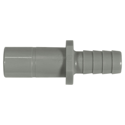 Stem to Barb, 1/2" to 3/8", DMfit Fitting Stem to Barb, 1/2" to 3/8", DMfit Fitting