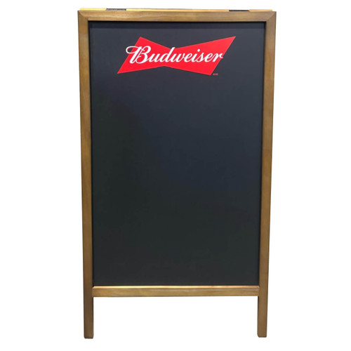 A-Frame Folding Chalkboard, Wooden Frame, Regular