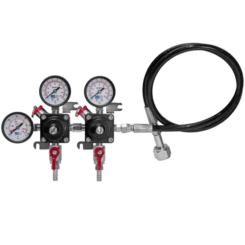 Primary CO2 Regulator, 2 Products, 160psi, High Pressure Hose, UBC
